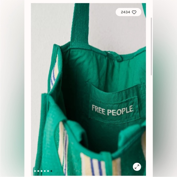 FP Movement by Free People Striped Green Tote - Picture 4 of 7
